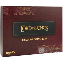LORD OF THE RINGS MYSTERY BOX Trading Coins Sealed Box 2 Монеты Ниуэ 2024