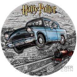 HARRY POTTER Seasons Greetings 1 Oz Silver Coin 2$ Niue 2023