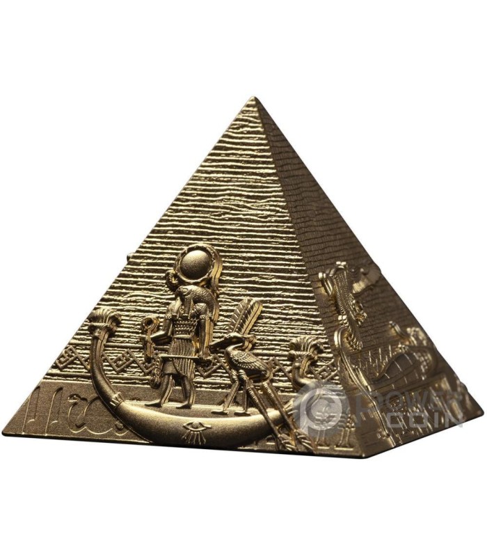 PYRAMIDS OF GIZA Set 1x1 Oz 1x2 Oz 1x3 Oz Silver Coins 200