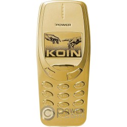 UNBREAKABLE PHONE Gilded TechStalgic 2 Oz Monnaie Argent 2$ Niue 2025