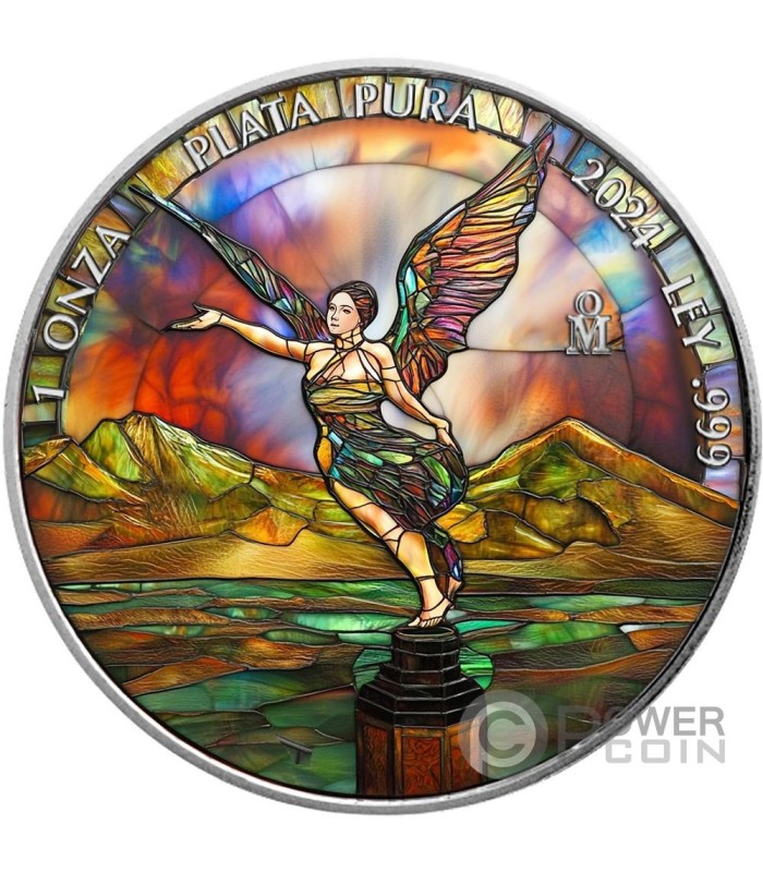 ART NOUVEAU Libertad 1 Oz Silver Coin Mexico 2024