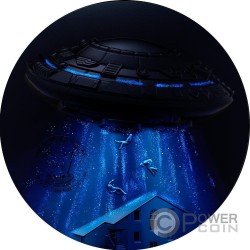 ALIEN We Are Here 2 Oz Серебро Монета 2000 Франков Камерун 2025