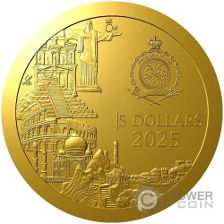 PETRA New Seven Wonders of the World 1/10 Oz Gold Coin 5