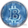 FROZEN BITCOIN 1 Oz Серебро Монета 2$ Ниуэ 2024