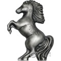 WILD HORSE Lunar Year 1 Oz Moneta Argento 1000 Togrog Mongolia 2026