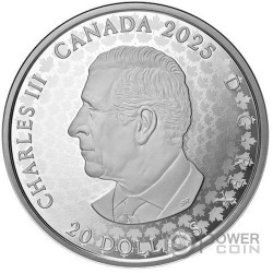 GREY WOLF Great Hunters 1 Oz Серебро Монета 20$ Канада 2025