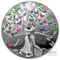 LOVE TREE II Monnaie Argent 1$ Niue 2025