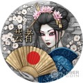 GEISHA 2 Oz Silver Coin 5$ Niue 2025