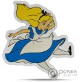 ALICE IN WONDERLAND 2 Oz Moneda Plata 3$ Niue 2025