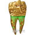 TOOTH FAIRY Fairy Kingdom Fatina dei Denti Gilded 2 Oz Moneta Argento 2000 Francs Cameroon 2025
