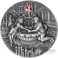 SEASON OF STORMS The Witcher 2 Oz Silver Coin 5$ Niue 2025