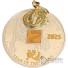 YEAR OF THE SNAKE Copper Coin 2000 Francs Cameroon 2025