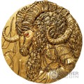 PAN GOD Gods of the Fringe Gilded 2 Oz Серебро Монета 2000 Франков Камерун 2025