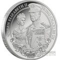 ELIZABETH II & CHARLES III Portraits of Power 1 Oz Silber Münze 1$ Niue 2025