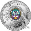 LEO Pendant Zodiac Signs 2025 Monnaie Argent 500 Francs Cameroon 2025