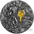 LEVIATHAN Angels and Demons 2 Oz Silver Coin 5$ Niue 2023
