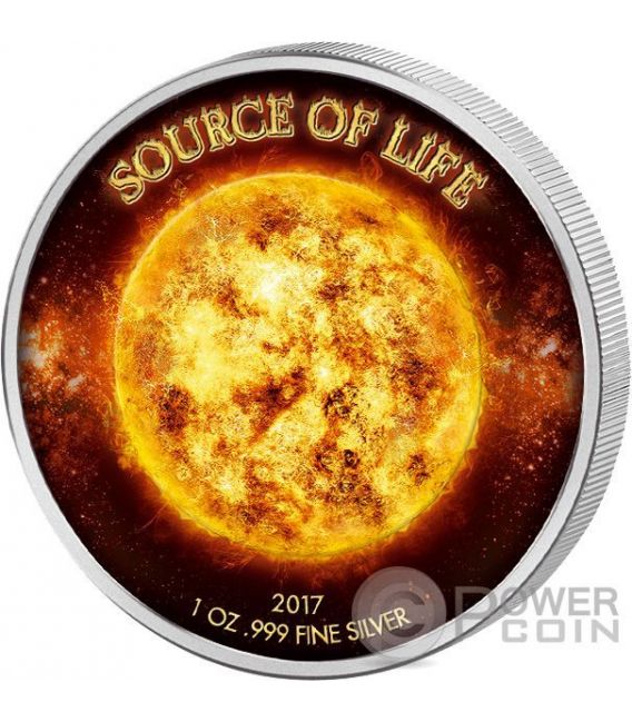 SPACE PHENOMENA SUPERNOVA 3 Oz Silver Coin 1500 Francs Benin 2016 