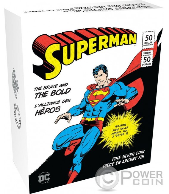 SUPERMAN BRAVE AND THE BOLD DC Comics Originals 3 Oz