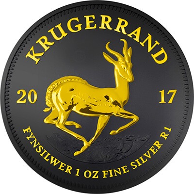 Krugerrand Black Ruthenium