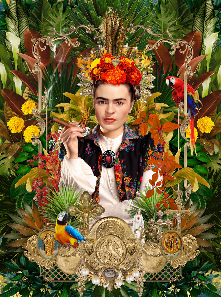 Frida Kahlo La Maravilla by Andre Sanchez