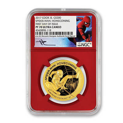 Spiderman Gold Coin