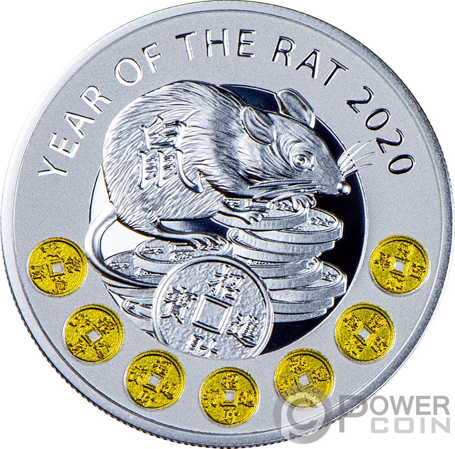 Niue 2010 1$  Year of the Rabbit  Chinese Calendar Proof Silver Coin 
