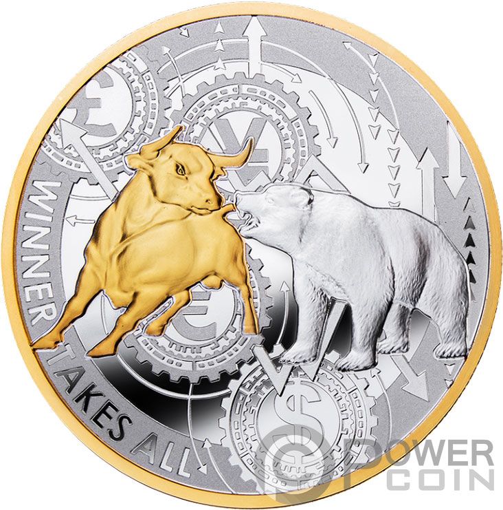 WINNER TAKES ALL NYSE Silver Coin 500 Francs Cameroon 2021