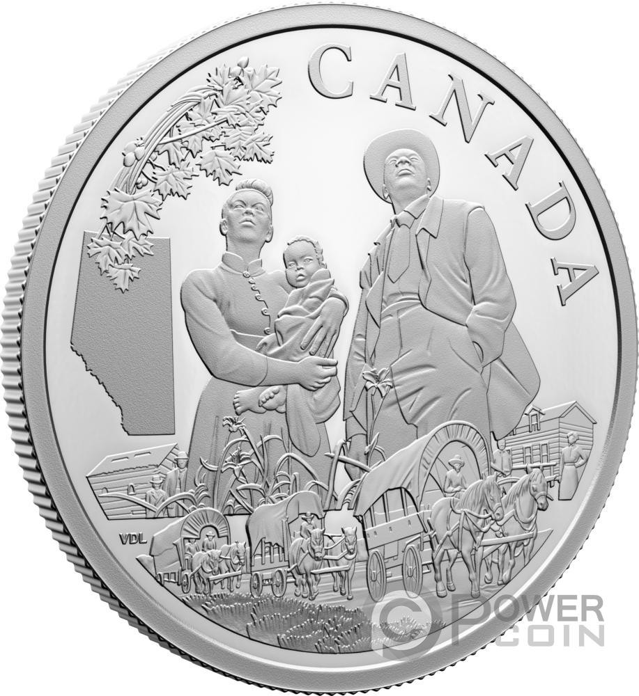 AMBER VALLEY Commemorating Black History Silver Coin 20$ Canada 2024