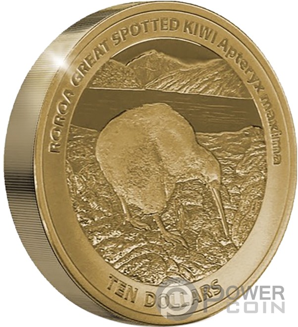 KIWI 1/4 Oz Gold Coin 10$ New Zealand 2024