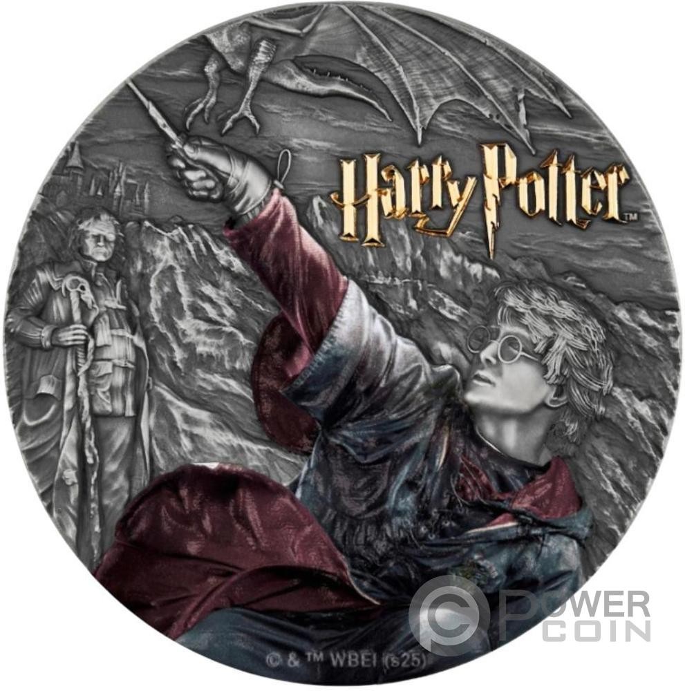HARRY POTTER AND THE GOBLET OF FIRE 2 Oz Silver Coin 5$ Niue 2026