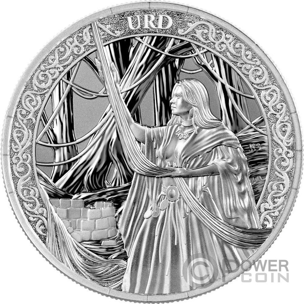 URD Norns 1 Oz Silver Coin 5 Mark Germania 2026