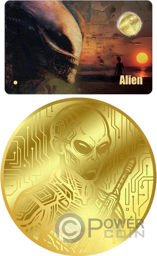 ALIEN 1/200 Oz Moneta Oro 30$ Liberia 2026