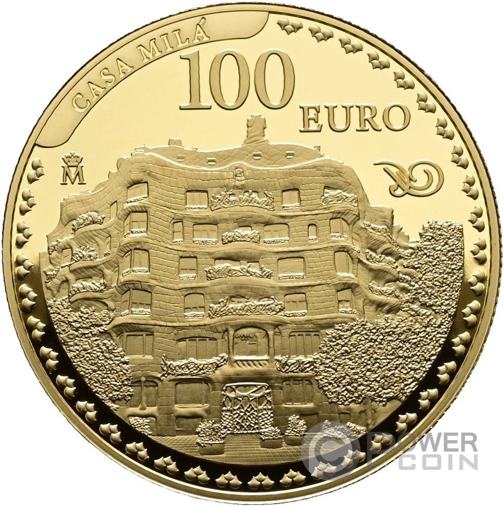 100 Euro Centenario Gaudi 2026 金貨 SAGRADA FAMILIA Antoni Gaudi