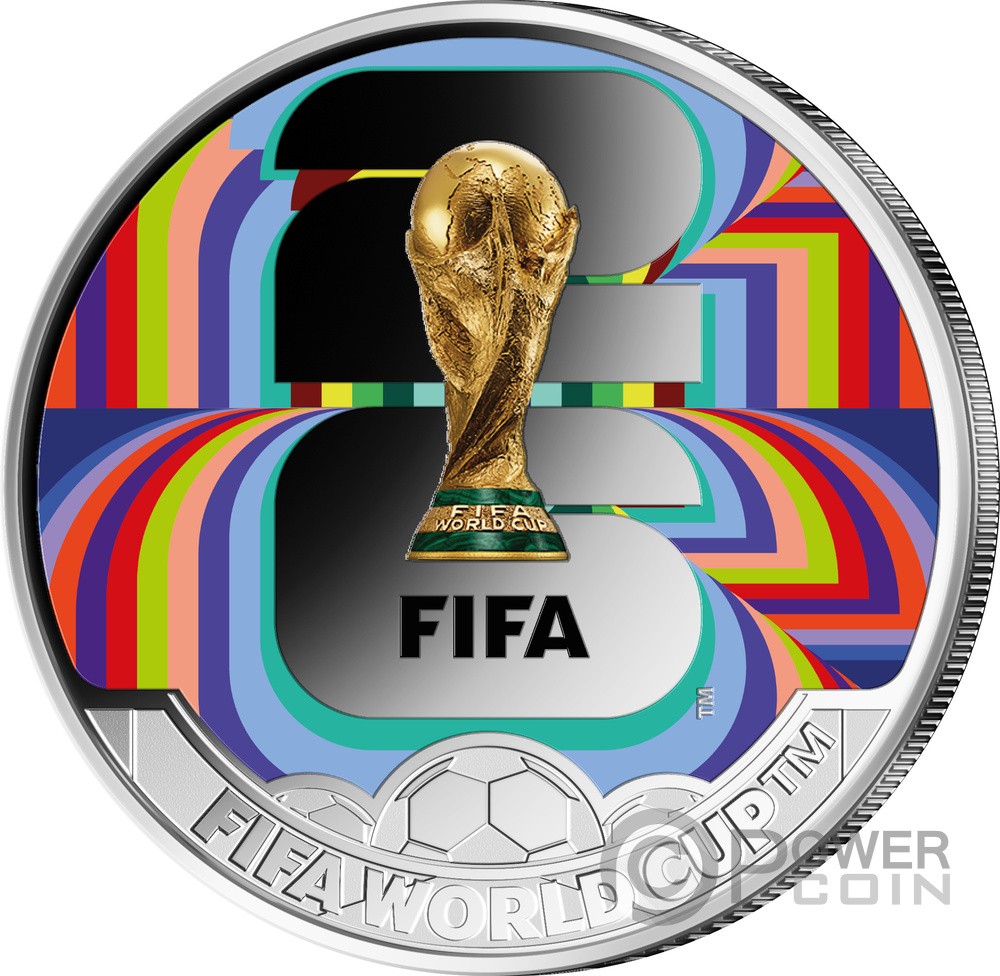 FIFA EMBLEM World Cup Champions Base Metal 50 Cents Solomon