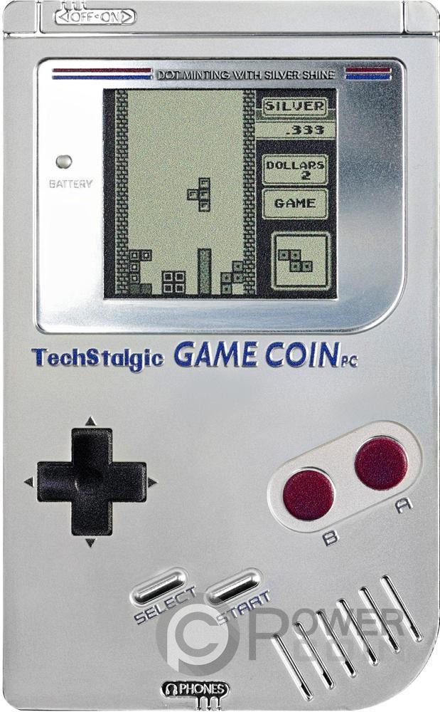 GAME TOY TechStalgic 2 Oz Silver Coin 2$ Niue 2026