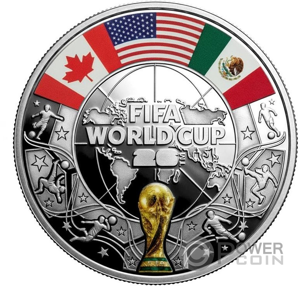 FIFA WORLD CUP Monnaie Argent 1000 Tenge Kazakhstan 2026