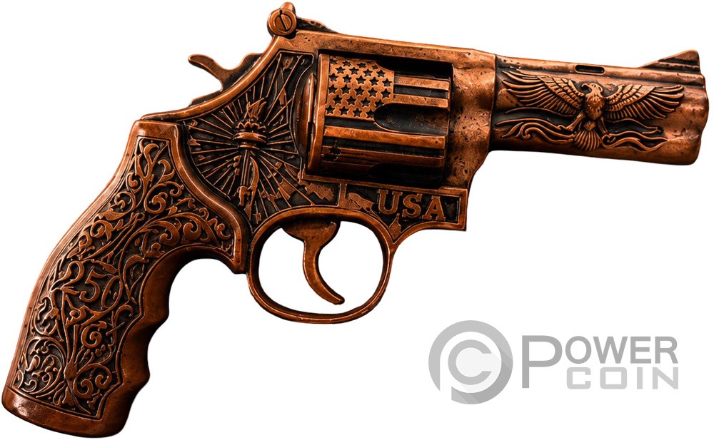 REVOLVER 250 Anniversaire Medaille Cuivre