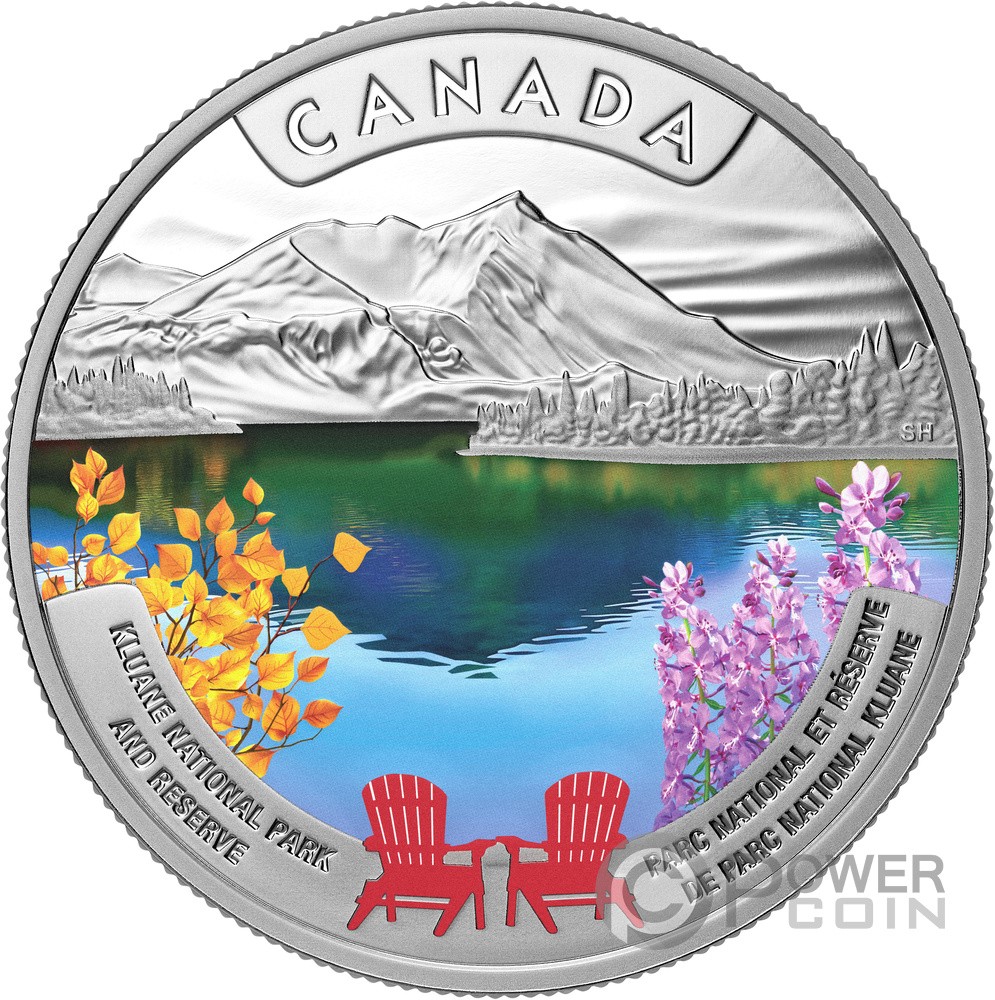 KLUANE NATIONAL PARK AND RESERVE Canada National Parks Silber Münze 20$ Canada 2026