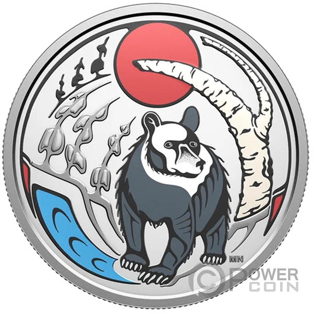 BEAR Clan Animals Silver Coin 15$ Canada 2026