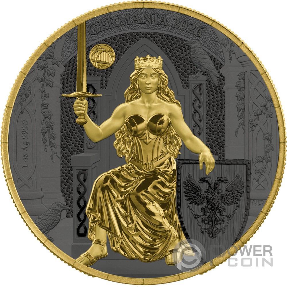 GERMANIA Special ANA Edition 1 Oz Moneta Argento 5 Mark Germania 2026