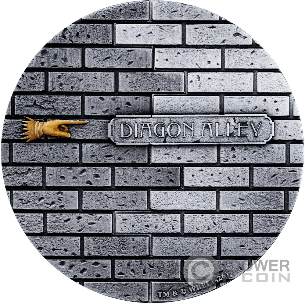 DIAGON ALLEY Harry Potter 5 Oz Silber Münze 10$ Samoa 2027